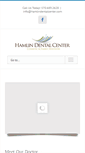 Mobile Screenshot of hamlindentalcenter.com