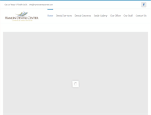 Tablet Screenshot of hamlindentalcenter.com